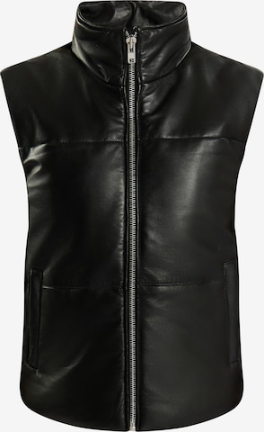 DreiMaster Vintage Bodywarmer in Zwart: voorkant