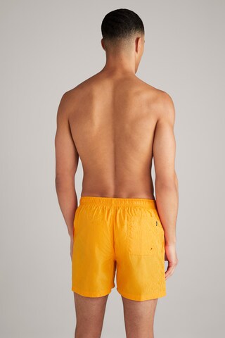 JOOP! Jeans Board Shorts 'Siesta Beach' in Yellow