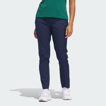 ADIDAS PERFORMANCE Slimfit Sportbroek 'Ultimate365' in Blauw: voorkant