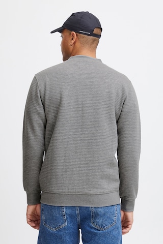 INDICODE JEANS Zip-Up Hoodie 'Bronte' in Grey