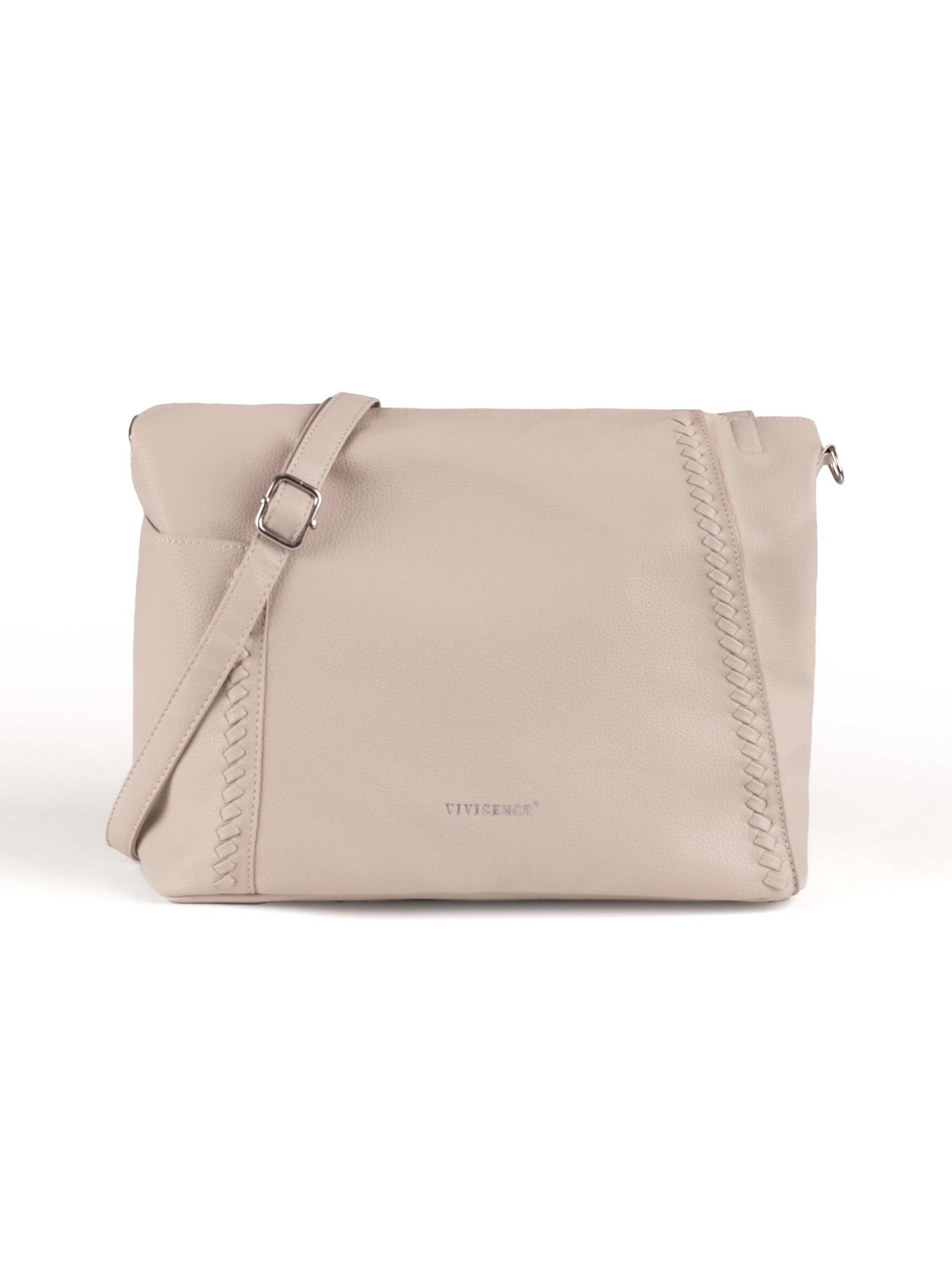 Vivisence Handbag 'T0014' in Beige: front