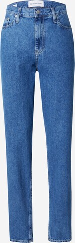 Loosefit Jean 'MOM Jeans' Calvin Klein Jeans en bleu : devant