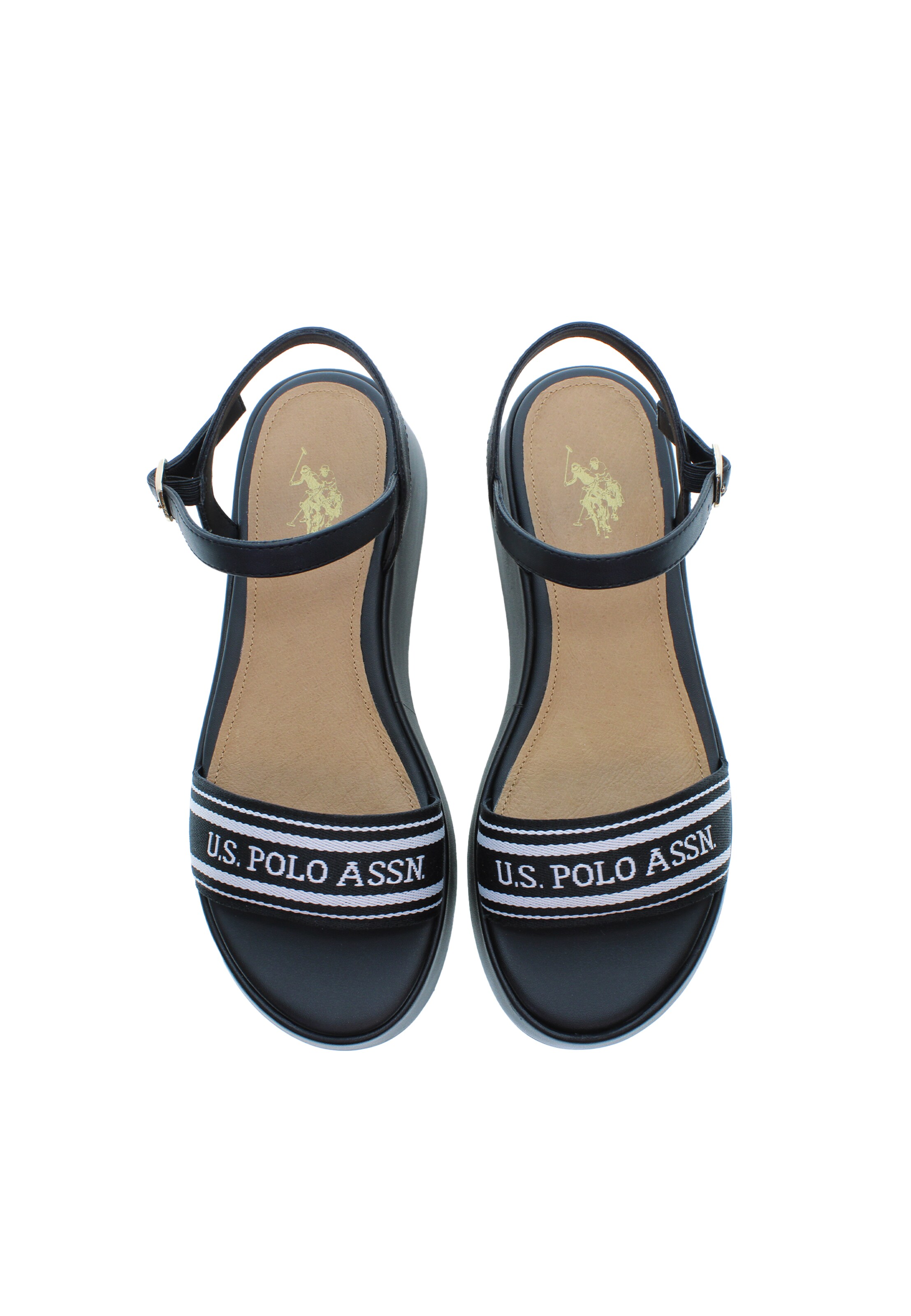 Sandalo 'Glory' di U.S. POLO ASSN. in nero