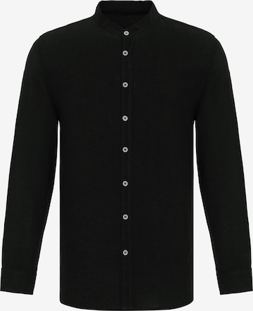 juoda Antioch Standartinis modelis Marškiniai: priekis