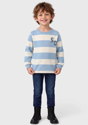 s.Oliver Sweatshirt in Blauw: voorkant