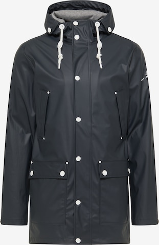 Manteau mi-saison DreiMaster Maritim en bleu : devant