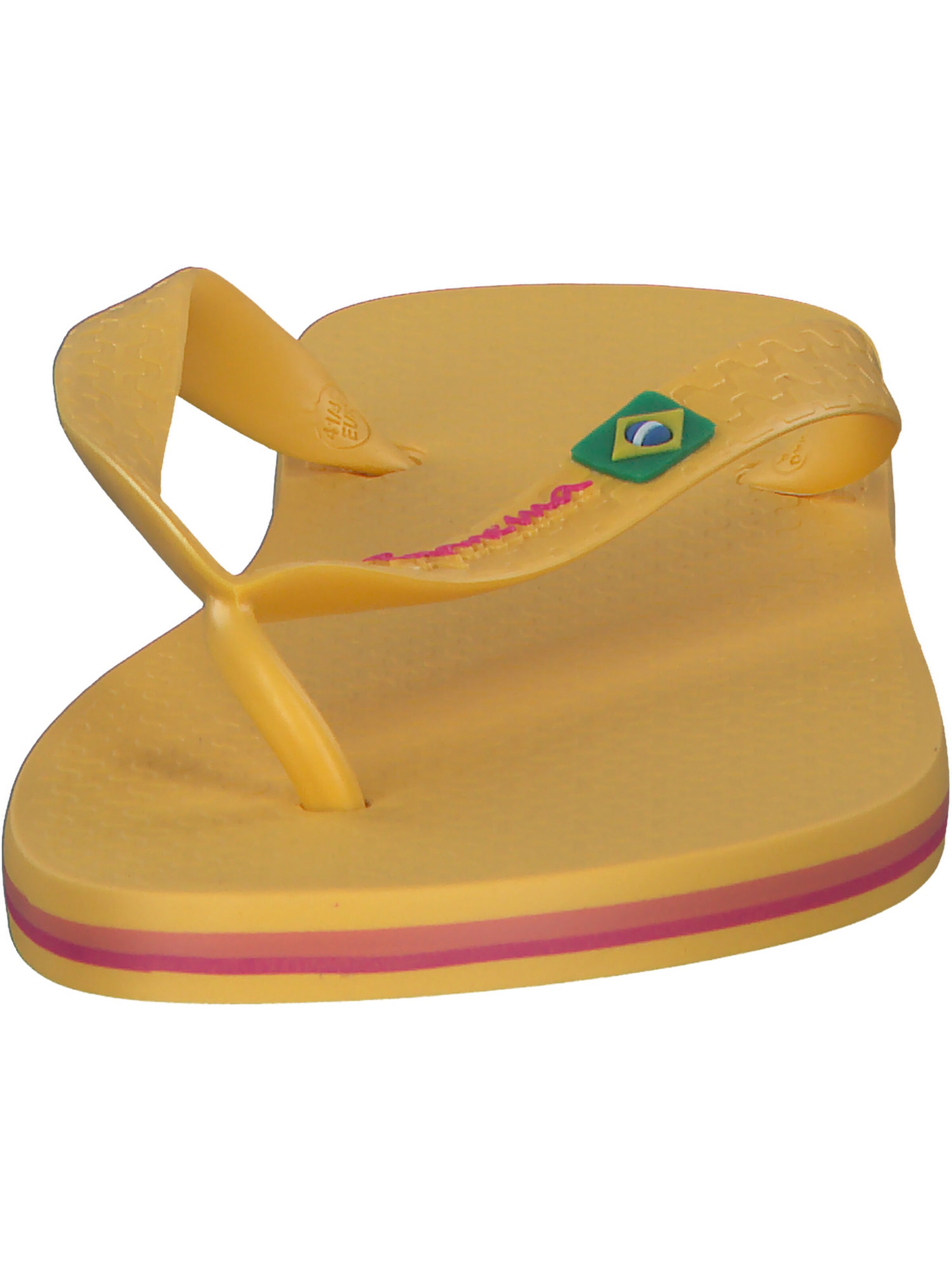 Ipanema Teenslipper 'Classic Brasil II Fem 80408' in Geel
