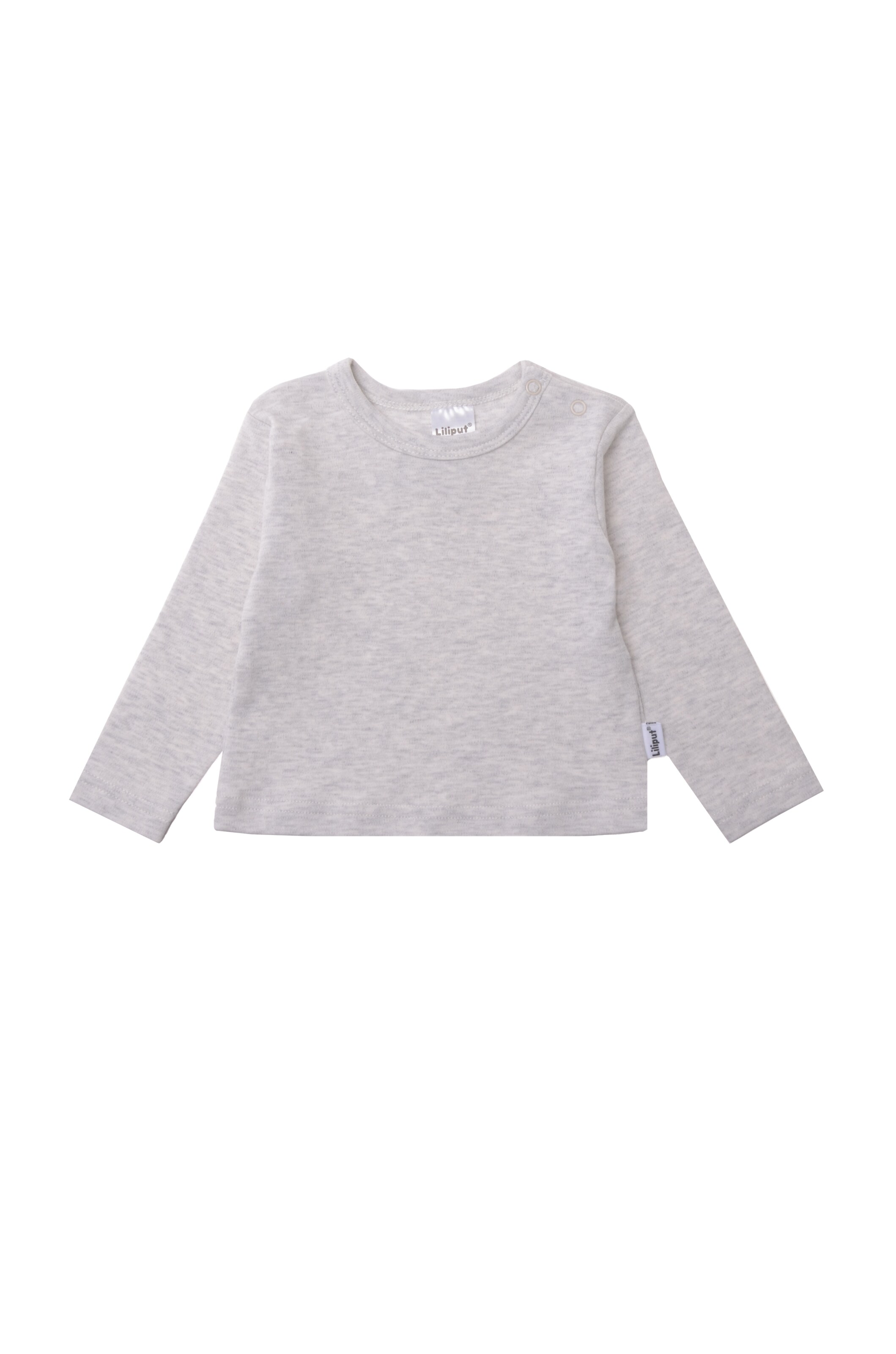LILIPUT Langarmshirt in Grau: Vorderseite