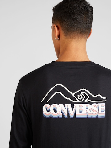 CONVERSE Shirt 'ALL STAR WINTER CHILL' in Schwarz