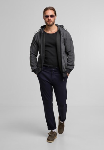 INDICODE JEANS Sweat jacket 'Sting' in Grey