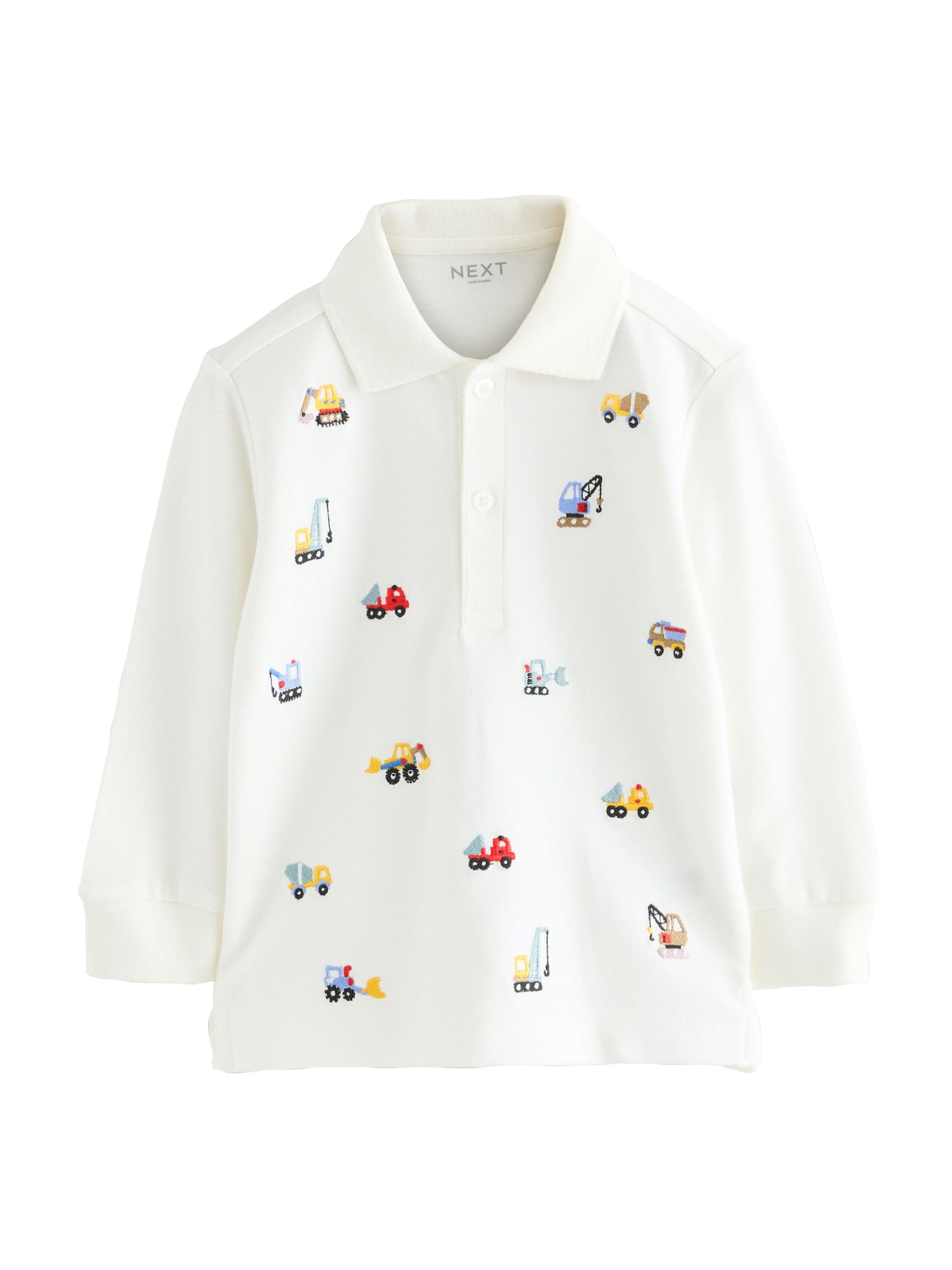 Next Shirt in White: front