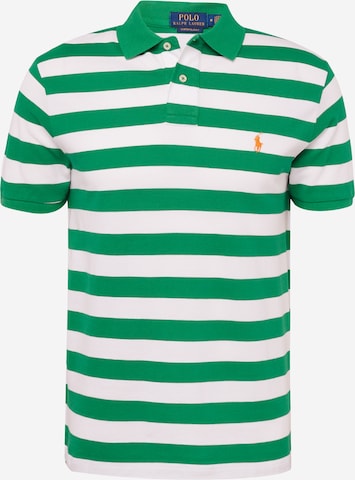 T-Shirt Polo Ralph Lauren en vert : devant