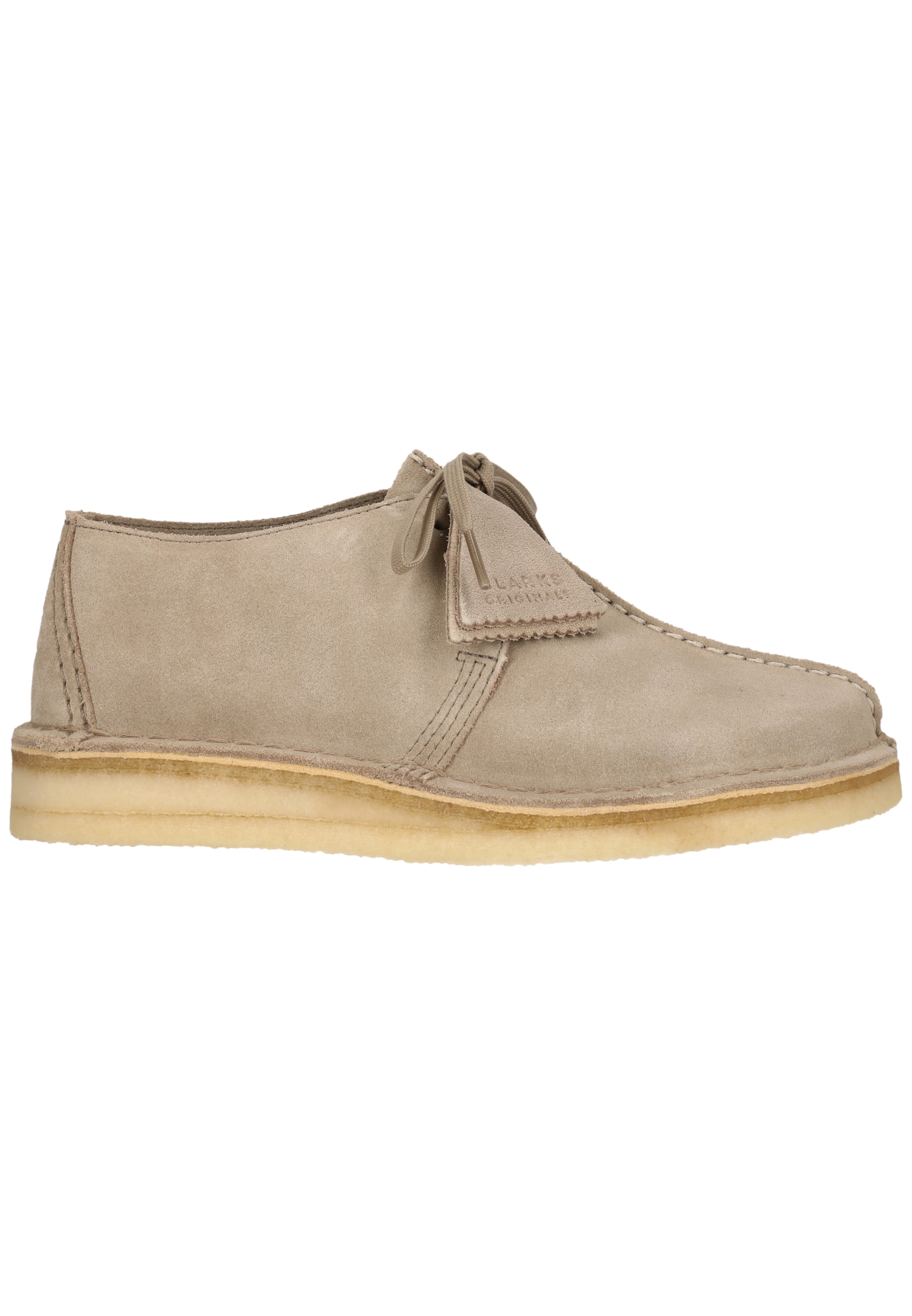 CLARKS Lace-up shoe 'Desert Trek' in Beige