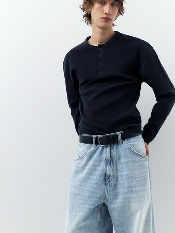 Pull&BearWide Leg/ Široke nogavice Traperice - plava boja