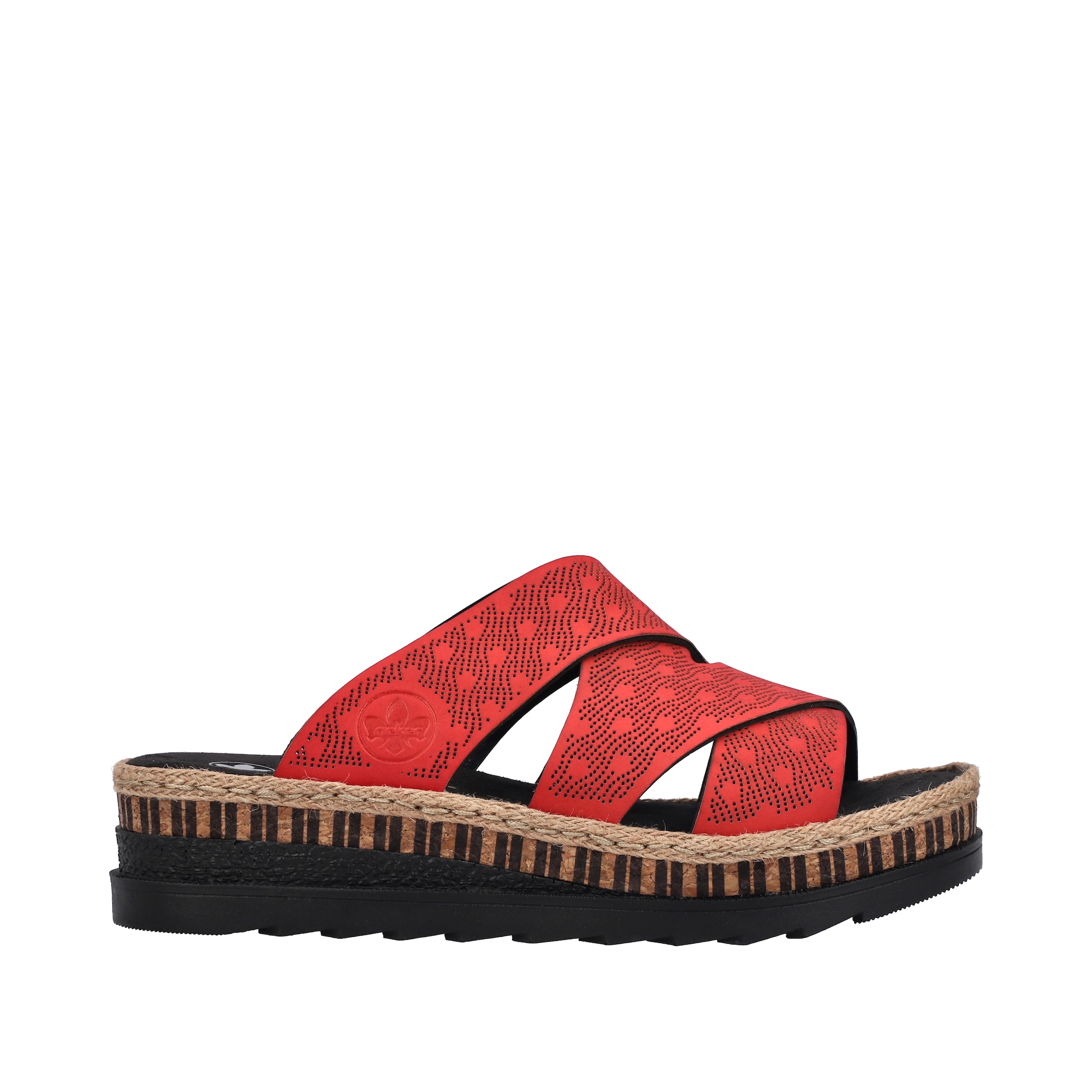 Mule 'V7970' Rieker en rouge