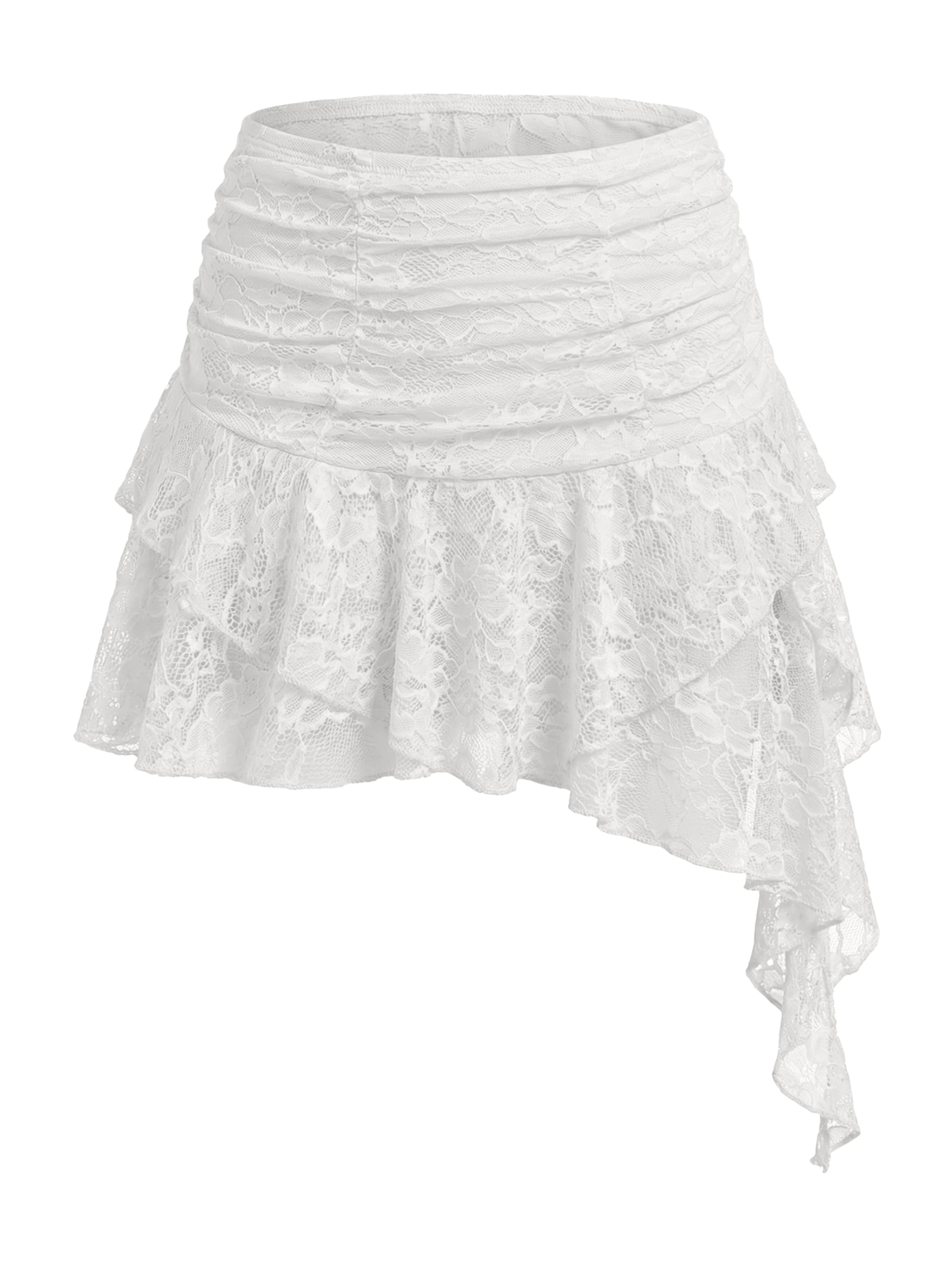 Imily Bela Skirt in White: front