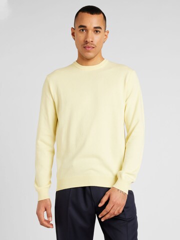 Regular fit Pullover di UNITED COLORS OF BENETTON in giallo: frontale