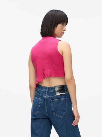 KARL LAGERFELD JEANS Kardigany – pink