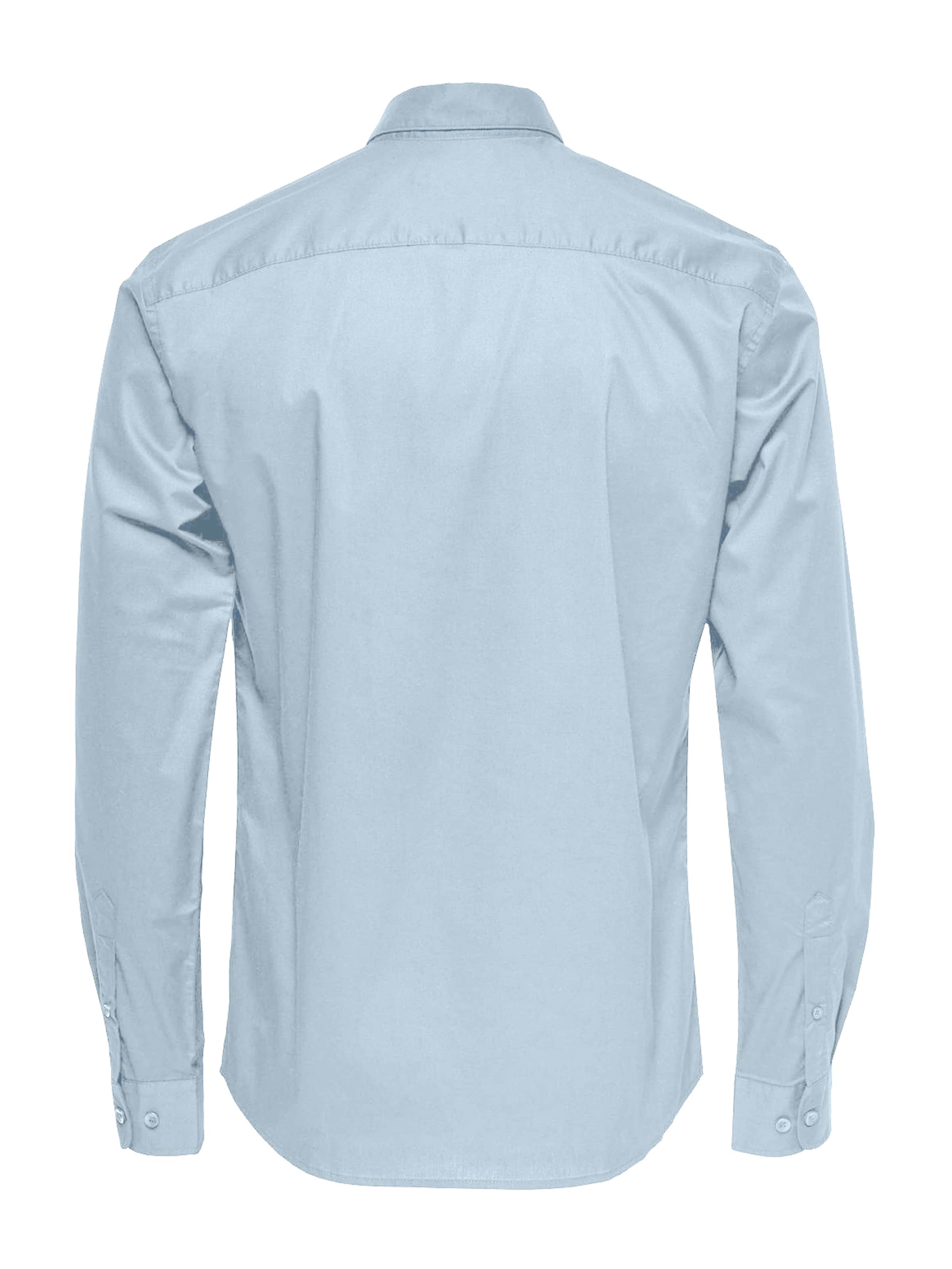 Only & Sons Слим Рубашка 'ONSSANE' в Синий