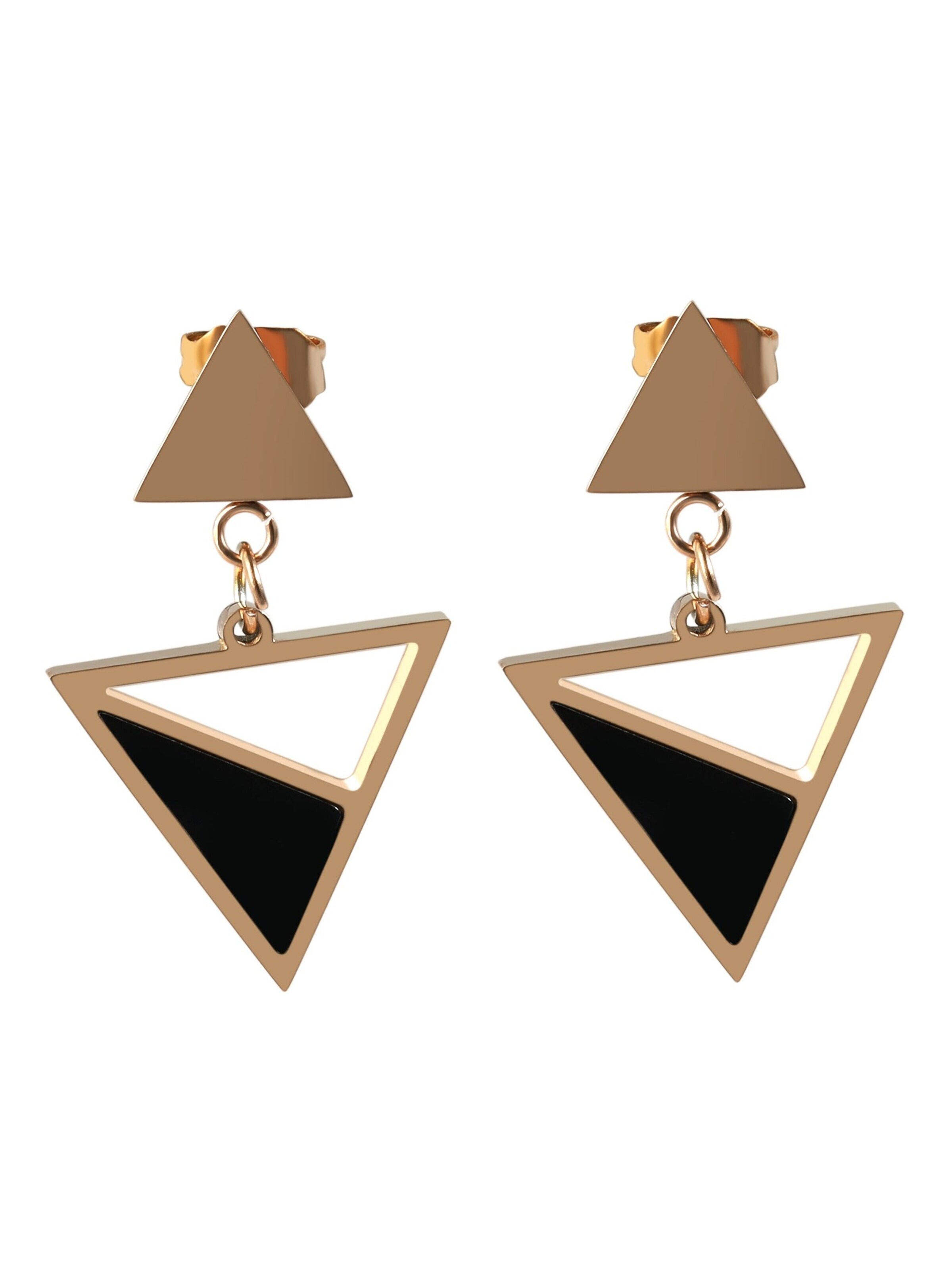 Akzent Earrings 'Consuelo, hautverträglich' in Gold: front