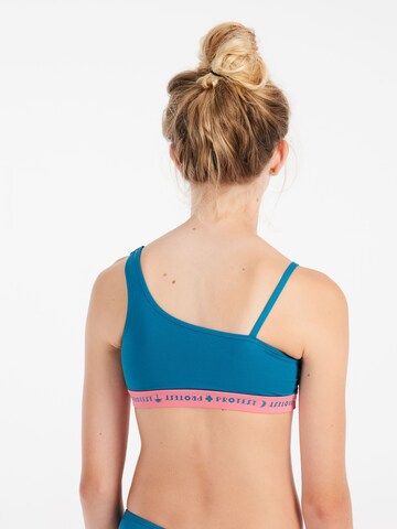 PROTEST Bustier Bikini 'PRTCassis JR'‌‌‌‌‌‌ in Blau
