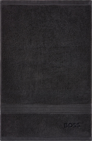 BOSS Home Towel in Black: front