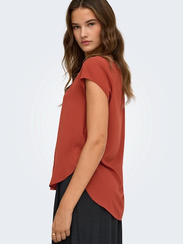 Camicia da donna 'ONLVIC' di ONLY in rosso