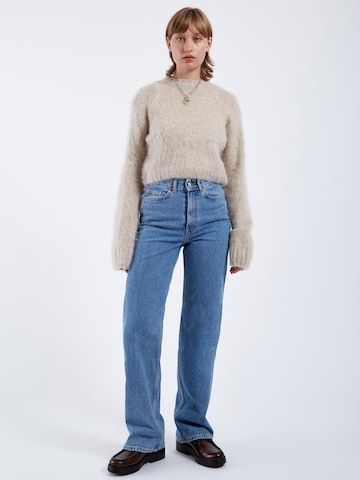 Dr. Denim Regular Jeans 'Echo High Straight' in Blauw