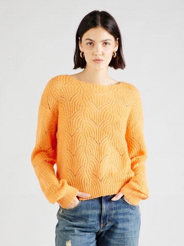 JDY - Pullover 'BADUT' em laranja: frente