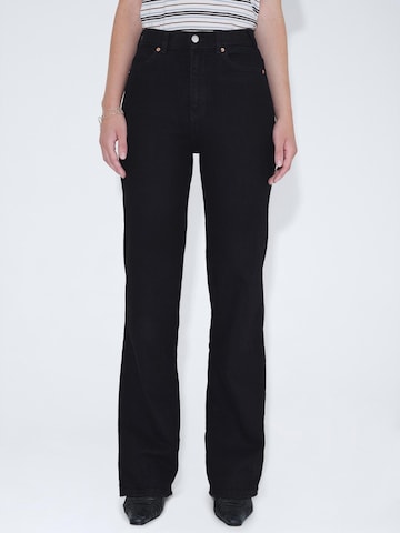 Dr. Denim Slim fit Jeans 'Moxy High Straight Jeans' in Black