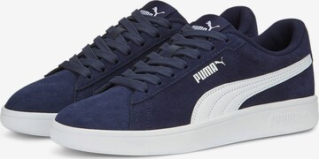 Sneaker 'Smash 3.0' de la PUMA pe albastru: față