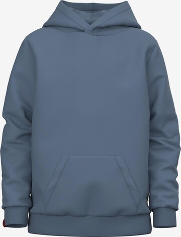 NAME IT Sweatshirt 'Malic' in Blauw: voorkant