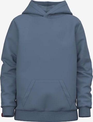 NAME IT Sweatshirt 'Malic' i blå: forside