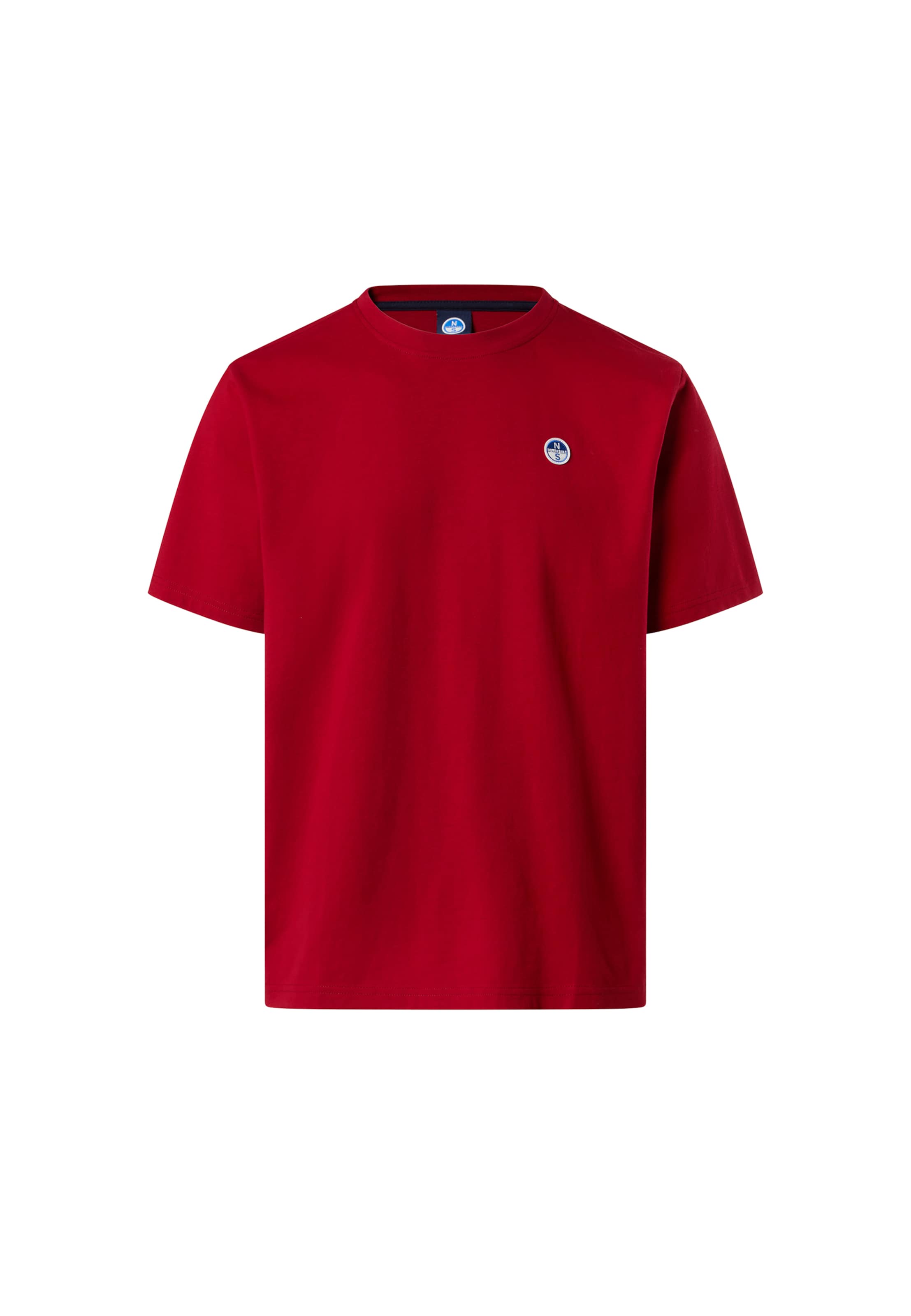 T-Shirt North Sails en rouge : devant