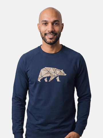 FORSBERG Shirt 'Tillgar Longsleeve' in Blau: Vorderseite