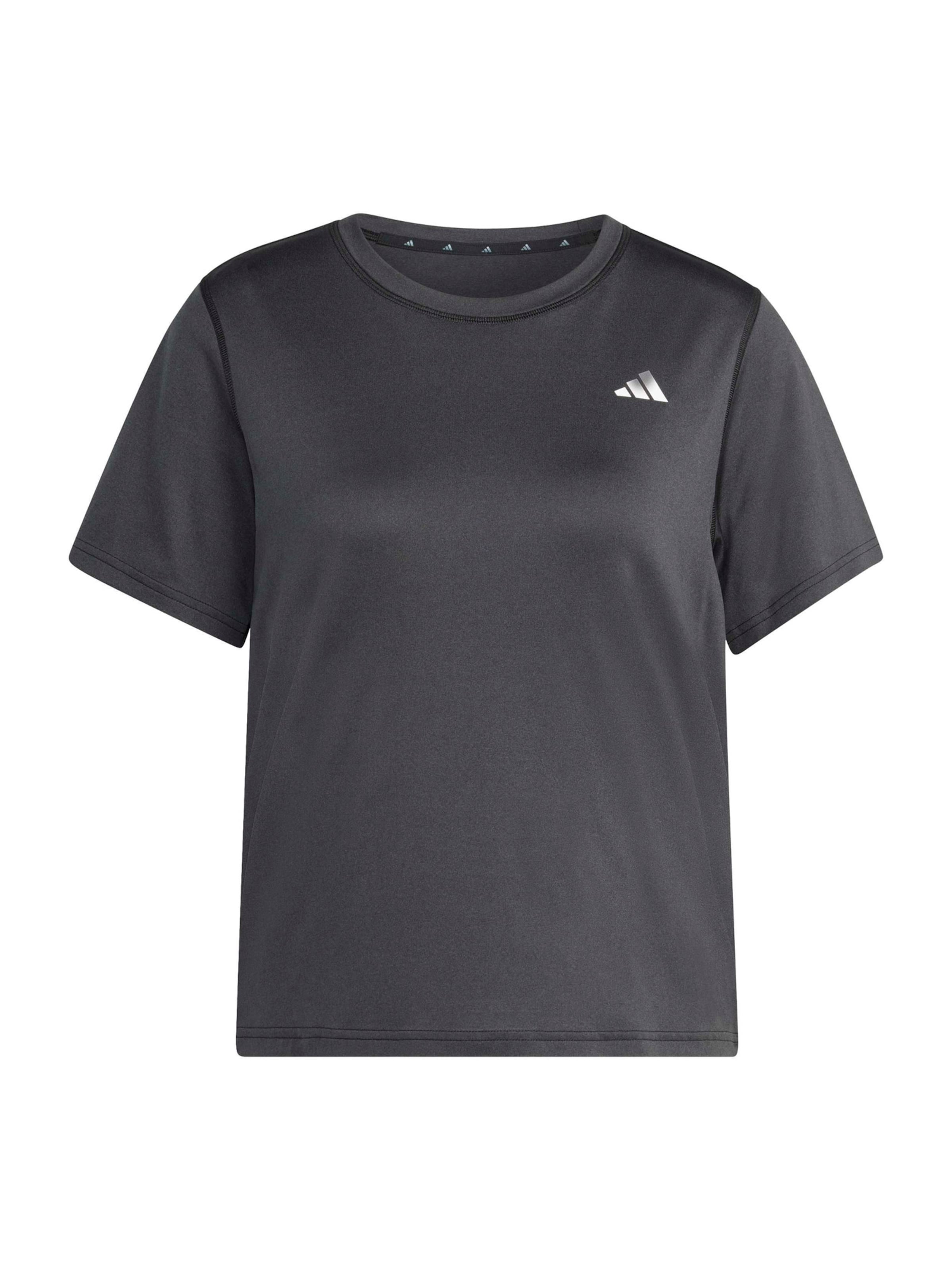 Tricou funcțional de la ADIDAS PERFORMANCE pe negru: față