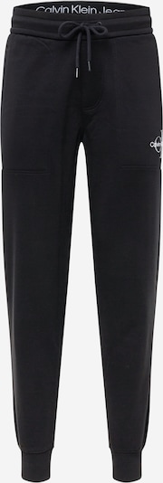 Calvin Klein Jeans Byxa i grå / svart / vit, Produktvy