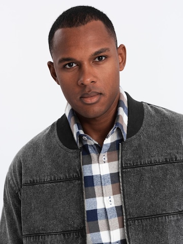 Ombre Between-season jacket in Black