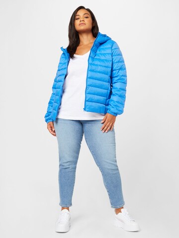 ONLY Carmakoma Between-Season Jacket 'TAHOE' in Blue