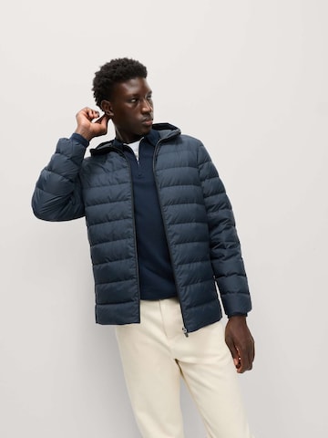 Giacca invernale di Marks & Spencer in blu: frontale
