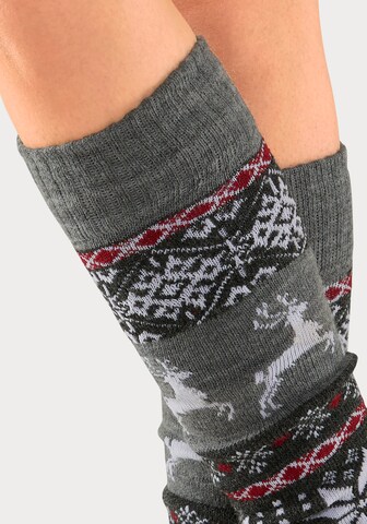 LAVANA Leg Warmers in Grey