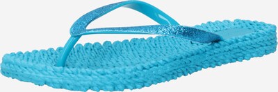 Flip-flops ILSE JACOBSEN pe albastru aqua, Vizualizare produs