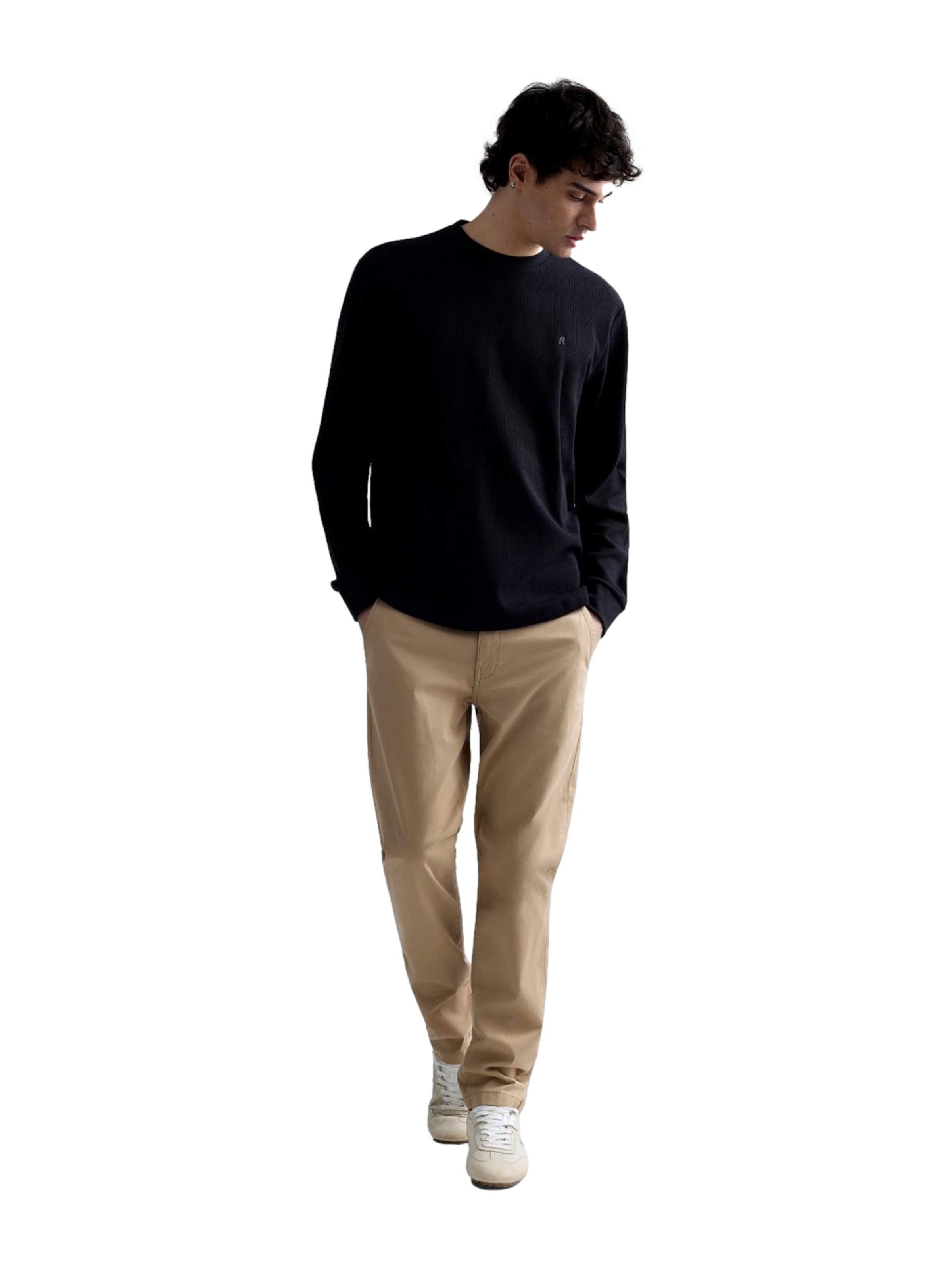 REPLAY Shirt in Schwarz