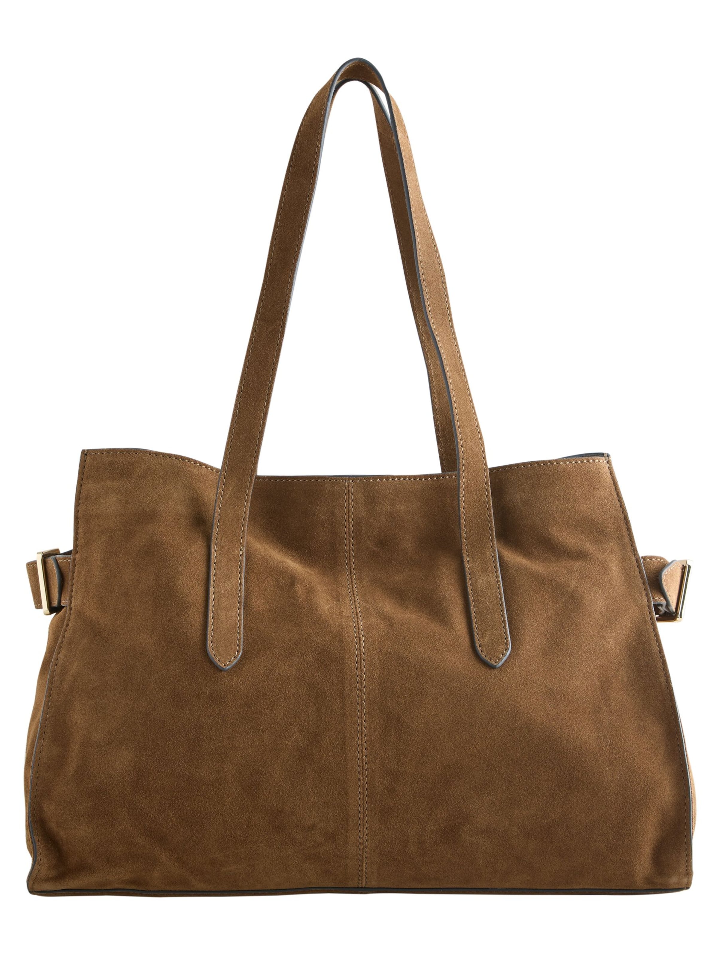 Next Sac bandoulière en camel, Vue avec produit