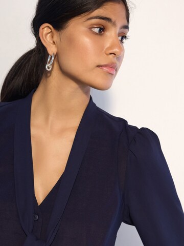 Chemisier Next en bleu