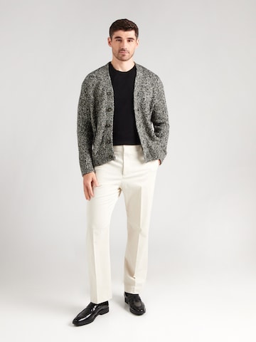 Regular Pantaloni cu dungă 'Paw 1804' de la NN07 pe alb