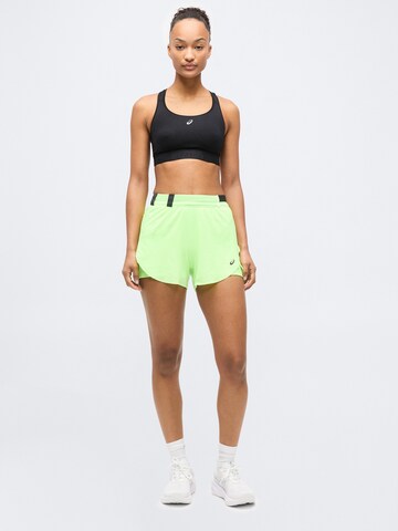 ASICS Regularen Športne hlače | zelena barva