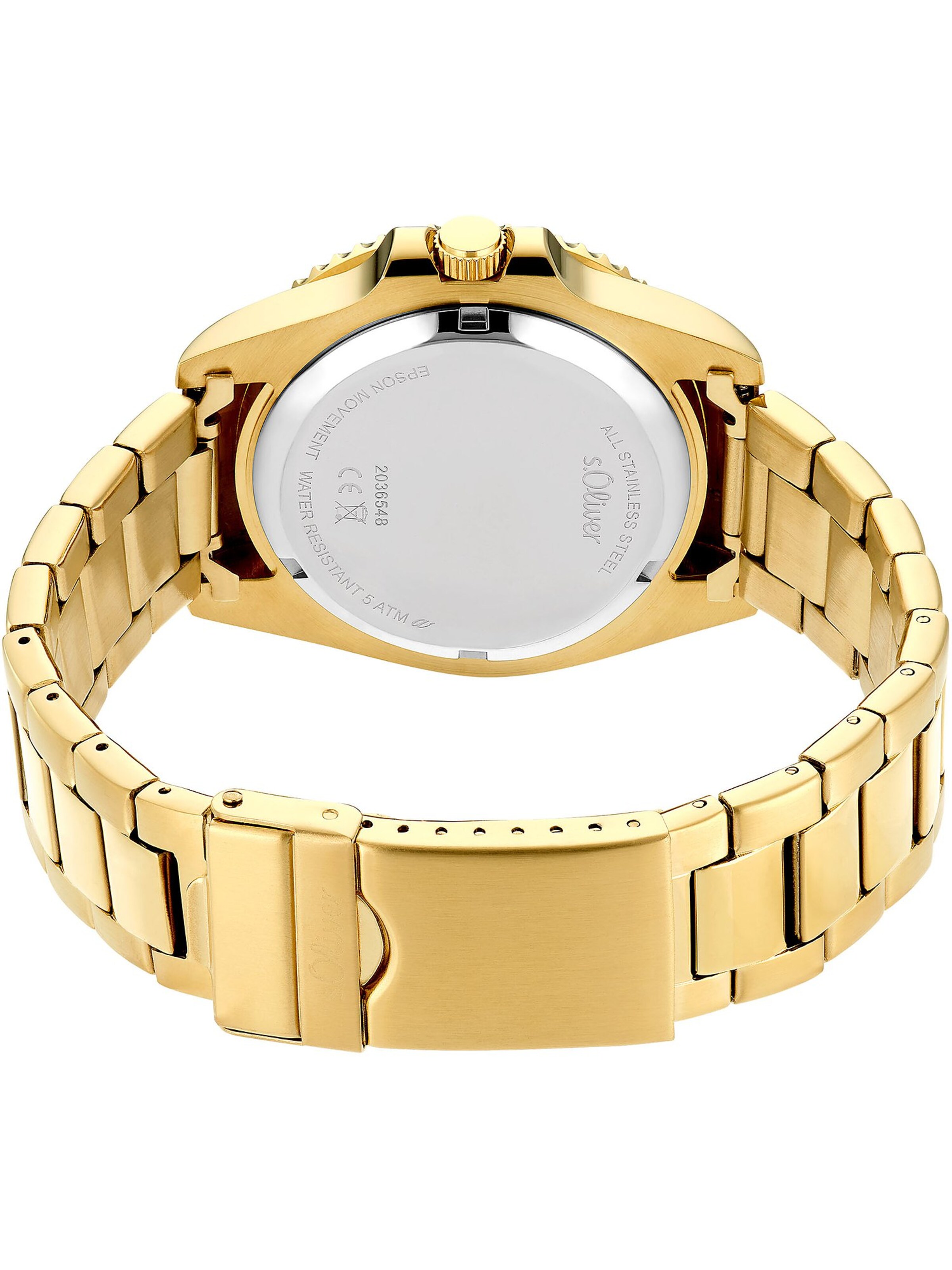 s.Oliver Uhr in Gold