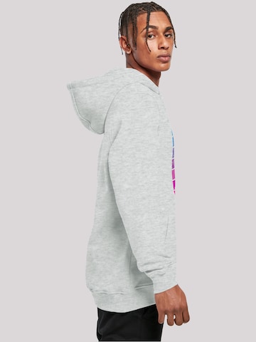Sweat-shirt 'Alien Kopf' F4NT4STIC en gris