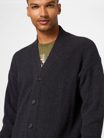 Abercrombie & Fitch Knit Cardigan in Black